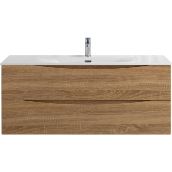 База под раковину BELBAGNO MARINO-CER-N-1200-2C-SO-WO-P подвесная с двумя выкатными ящиками 1196x460x500