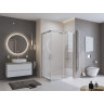 Душевой поддон из литьевого мрамора 100x80 см BELBAGNO TRAY-MR-UNO-AH-100/80-35-W-CR