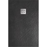 Душевой поддон из литьевого мрамора 120x80 см BELBAGNO TRAY-MR-UNO-AH-120/80-35-NERO-CR
