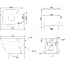 Сиденье BELBAGNO BB114SC