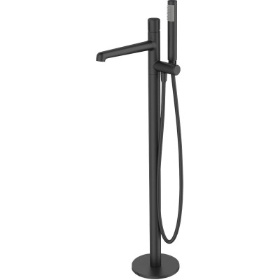 Смеситель напольный для ванны BELBAGNO UNO UNO-FMT-NERO