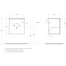 Тумба Rovere Nature 49,6 см BELBAGNO ETNA ETNA-500-1A-SO-RN-P-R